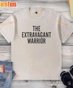 Good The Extravagant Warrior washed t-shirt featuring a bold graphic design and comfortable fit for casual wear.