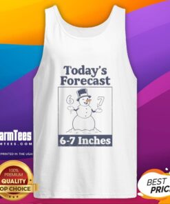 Good Today's Forecast tank top featuring a stylish design, perfect for warm weather and casual outings.