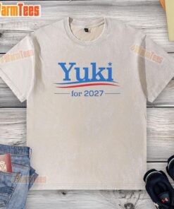 Good Tsunoda Yuki for 2027 Vcarb campaign logo on a washed t-shirt, featuring a stylish and vibrant design.