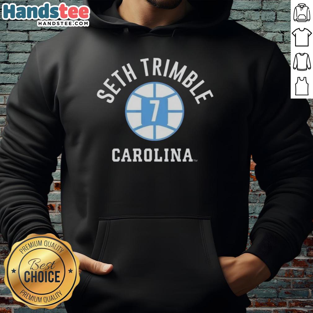 good-unc-tar-heels-basketball-seth-trimble-name-number-ball-7-hoodie Good UNC Tar Heels basketball hoodie featuring Seth Trimble's name and number 7, perfect for fans and players.