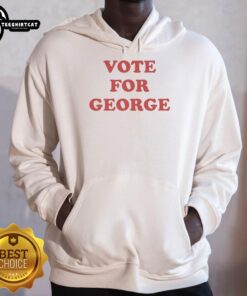 Good Vote for George Kittle Hoodie featuring bold graphics, perfect for 49ers fans and supporting your favorite player.