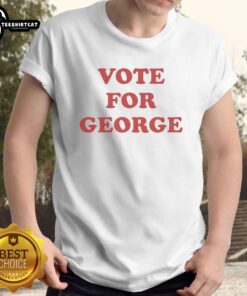 Good Vote For George Kittle T-Shirt featuring bold graphic design, perfect for 49ers fans and football enthusiasts.