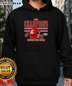 Good Washington State Cougars 2025 Potato Bowl Champions helmet hoodie in vibrant colors, perfect for fans and collectors.
