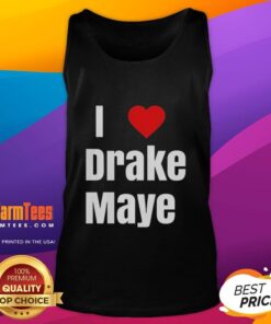 Good Will Campbell I Love Drake Maye Tank Top featuring a stylish design celebrating the football star.