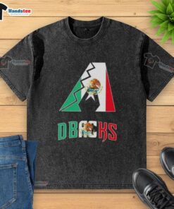 Happy Arizona Diamondbacks baseball shirt featuring a Mexican flag design, perfect for fans celebrating culture and sports.