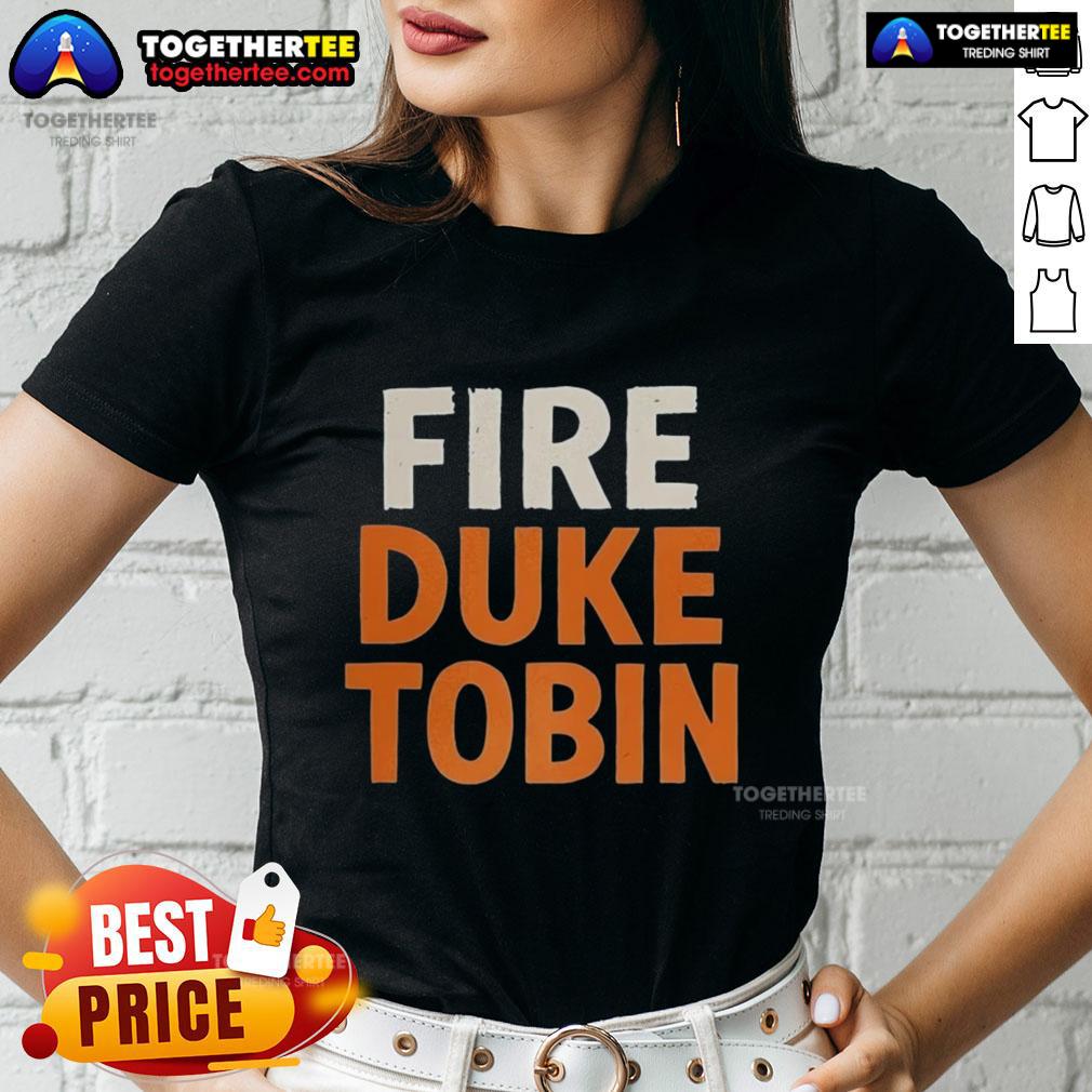 Happy Cincinnati Bengals Nfl Fire Duke Tobin Letter Ladies Tee Happy Cincinnati Bengals NFL ladies tee featuring Duke Tobin letter design, perfect for fans and game day.