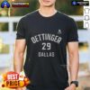 Alt Text: Happy Jake Oettinger Dallas Stars Ice Hockey T-Shirt with number 29, showcasing team spirit and fan pride.