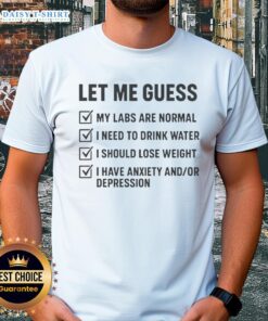 Happy Let Me Guess Labs Are Normal T-Shirt featuring a playful design celebrating Labrador Retrievers and dog lovers.
