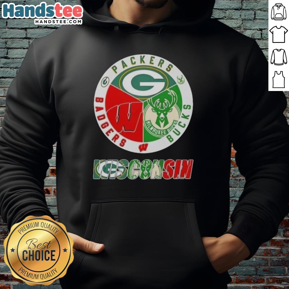 happy-wisconsin-city-sports-green-bay-packers-milwaukee-bucks-x-wisconsin-badgers-logo-hoodie Alt Text: Happy Wisconsin City sports hoodie featuring Green Bay Packers, Milwaukee Bucks, and Wisconsin Badgers logos.