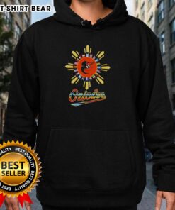 2025 Baltimore Orioles baseball hoodie featuring a stylish Hispanic design, perfect for fans and collectors alike.