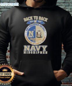 2024-2025 Navy Midshipmen Football Hoodie celebrating the Commander in Chief's Trophy, perfect for fans and supporters.
