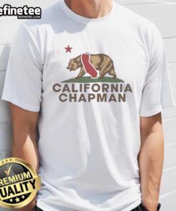 Vintage Hot Chapman University California Bear T-Shirt with California Republic wordplay design, perfect for alumni and fans.
