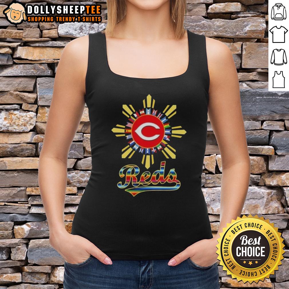 Hot Cincinnati Reds X Hispanic Tank Top Hot Cincinnati Reds X Hispanic tank top featuring vibrant design, perfect for baseball fans and summer wear.