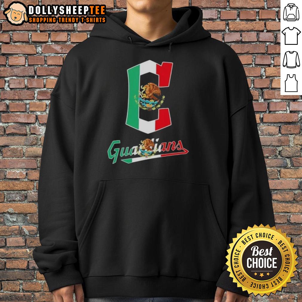 Hot Cleveland Guardians Baseball X Mexican Flag Hoodie Hot Cleveland Guardians baseball hoodie featuring vibrant Mexican flag design, perfect for fans and stylish outfits.