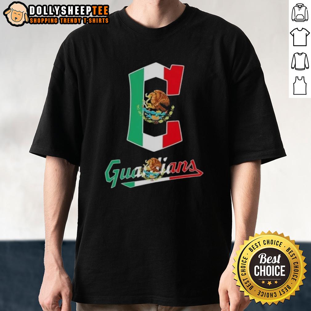 Hot Cleveland Guardians Baseball X Mexican Flag T Shirt Hot Cleveland Guardians Baseball T-Shirt featuring the Mexican flag design, perfect for fans and baseball enthusiasts.