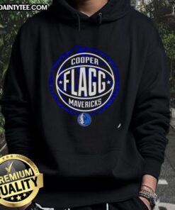 Hot Cooper Flagg Dallas Mavericks basketball logo hoodie, perfect for fans showcasing team spirit and style.