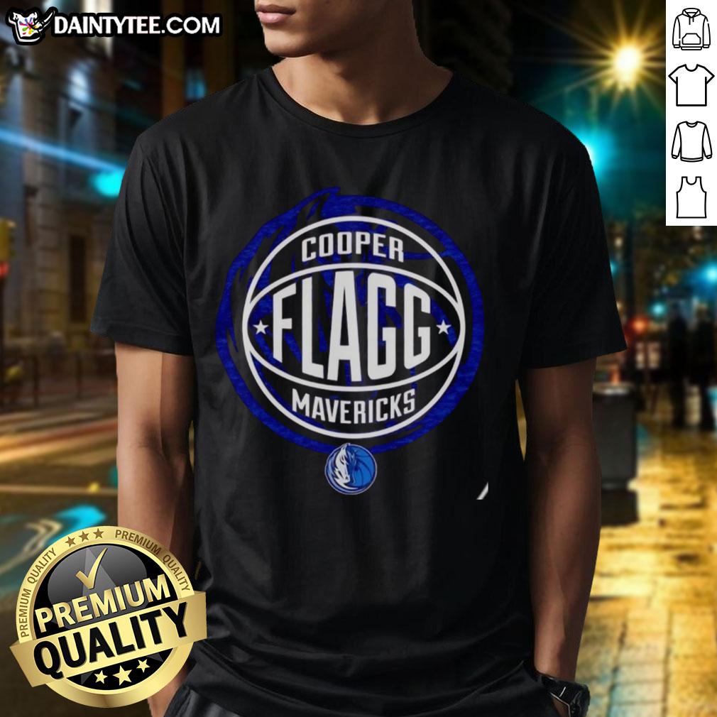 hot-cooper-flagg-dallas-mavericks-basketball-logo-t-shirt Hot Cooper Flagg Dallas Mavericks Basketball Logo T-Shirt featuring vibrant team colors and a stylish design.