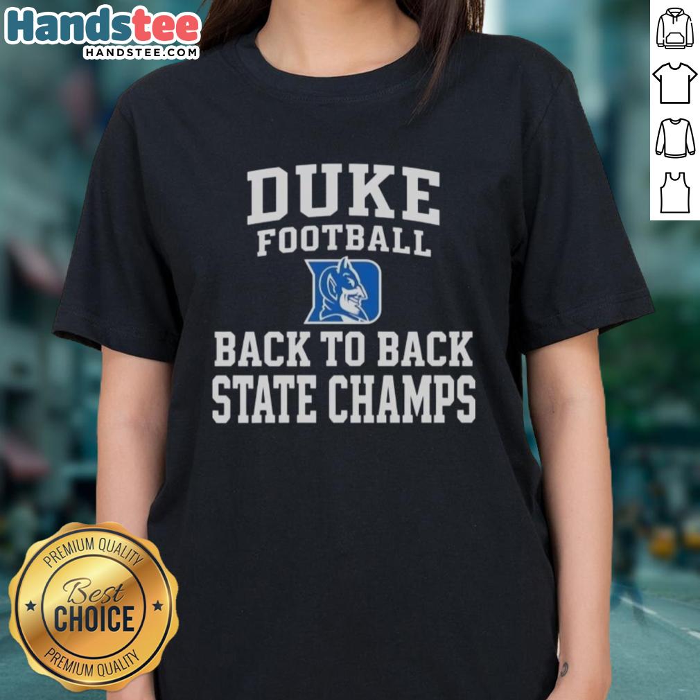 hot-duke-blue-devils-football-back-to-back-state-champs-ladies-tee Duke Blue Devils football ladies tee celebrating back-to-back state champions with vibrant team colors and logo.