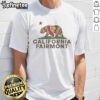 Hot Fairmont California Bear T-Shirt featuring California Republic flag design, perfect for state pride and casual wear.