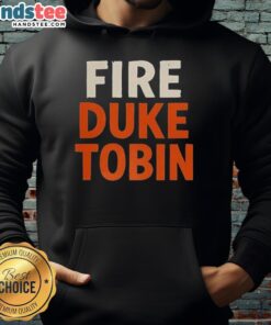 Hot-Fire Duke Tobin hoodie featuring vibrant colors and stylish design, perfect for casual wear and fans.