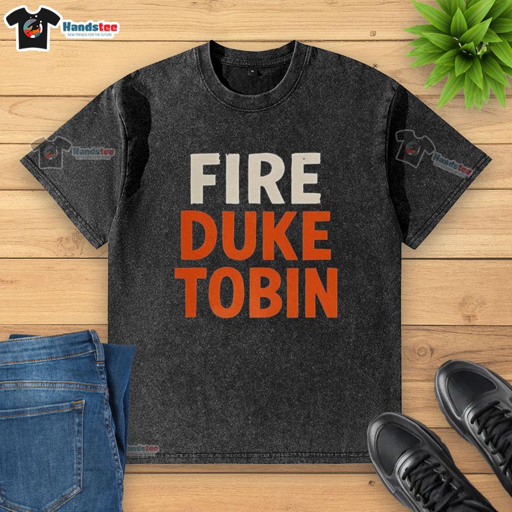hot-fire-duke-tobin-washed-t-shirt Hot Fire Duke Tobin Washed T-Shirt in a stylish design, perfect for fans looking to showcase their team spirit.