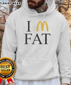 Stylish Hot Im Fat McDonald's hoodie featuring bold graphics and a cozy design, perfect for fast food fans.
