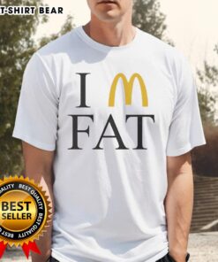 Hot I'M Fat McDonald's T-Shirt featuring bold graphics and vibrant colors, perfect for fast food lovers and casual wear.