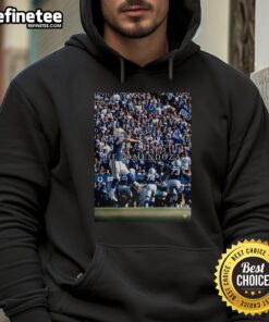 Hot Indianapolis Colts He Is Mendoza Hoodie featuring bold team colors and logo, perfect for Colts fans.