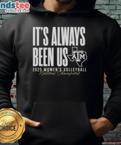 Texas A&M Aggies 2025 Womens Volleyball National Champions hoodie, featuring a bold design celebrating the team's victory.