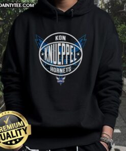 Hot Kon Knueppel Charlotte Hornets basketball logo hoodie in vibrant colors, perfect for fans and casual wear.