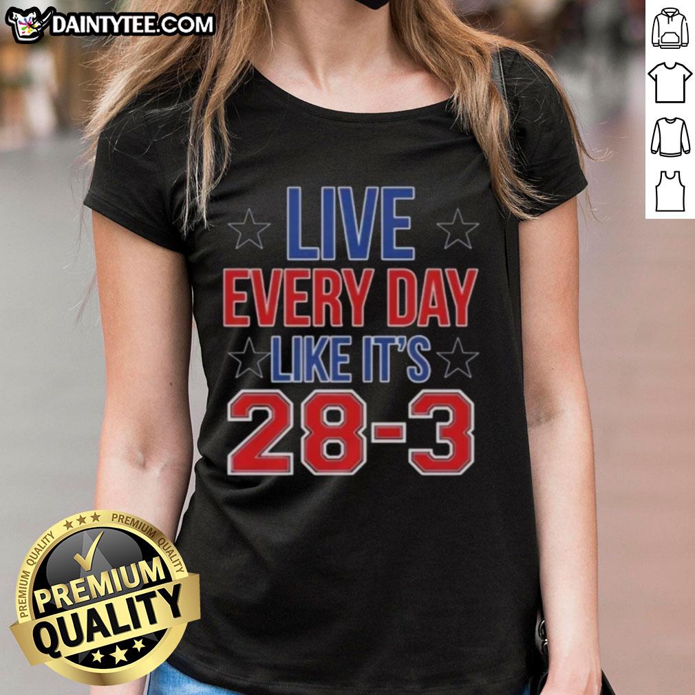 hot-live-everyday-like-its-28-3-high-quality-ladies-tee Hot Live Everyday Like It's 28-3 High Quality Ladies Tee in vibrant colors, perfect for casual and trendy outfits.
