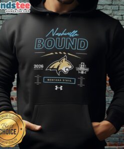 Hot Montana State Bobcats Nashville Bound neon lights hoodie for 2026, stylish and perfect for game day.