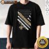 Hot New Orleans Saints Football X Teacher American Flag T-Shirt featuring a bold design perfect for fans and educators.