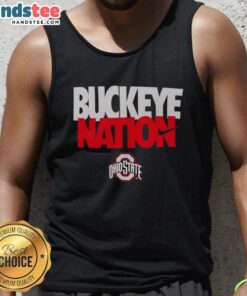 Hot Ohio State Buckeyes tank top featuring Nike logo, perfect for Buckeye Nation fans and game day apparel.