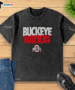 Hot Ohio State Buckeyes Nike logo washed t-shirt featuring vibrant colors and a comfortable fit for Buckeye Nation fans.