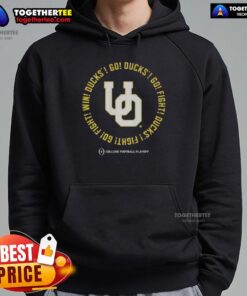 Hot Oregon Ducks 2025-2026 College Football Playoff Fight Song Hoodie in vibrant colors, perfect for fans and supporters.