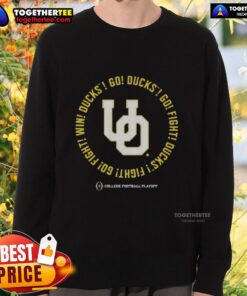 Hot Oregon Ducks 2025-2026 College Football Playoff fight song sweatshirt in vibrant colors, perfect for fans.