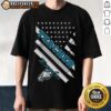 Hot Philadelphia Eagles Football X Teacher American Flag T-Shirt featuring vibrant design for sports fans and educators.