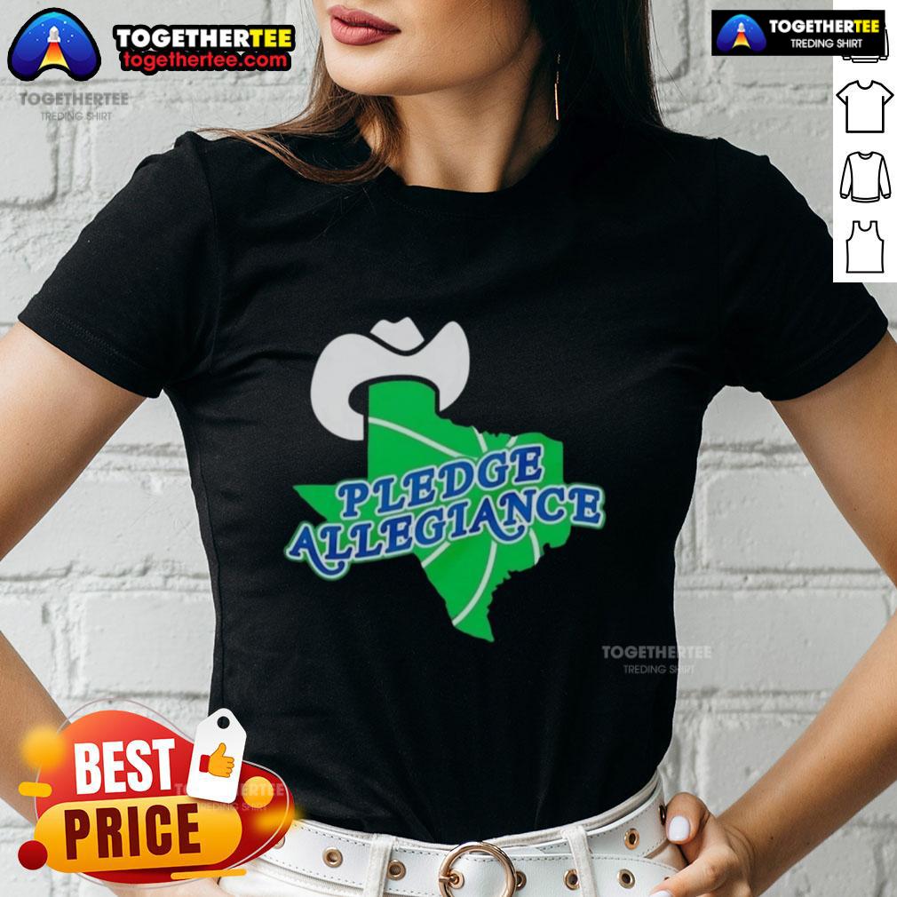 Hot Pledge Allegiance Dallas Mavericks Basketball Ladies Tee Hot Pledge Allegiance Dallas Mavericks basketball ladies tee featuring team colors and logo for stylish fan apparel.