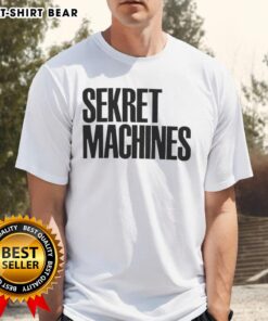 Hot Sekret Machines T-Shirt featuring bold design and vibrant colors, perfect for fans of the Sekret Machines series.