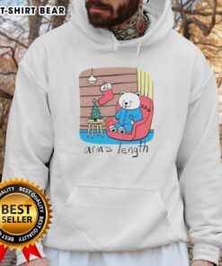 Cozy Hot-Sleepy Polar Bear Hoodie design featuring a cute polar bear illustration, perfect for chilly weather.