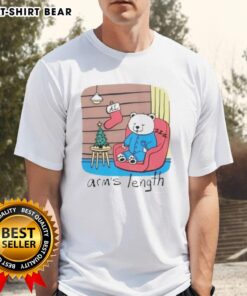 Hot Sleepy Polar Bear T-Shirt featuring a cute, relaxed polar bear design perfect for casual wear and animal lovers.