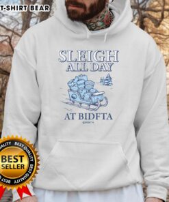 Stylish Hot Sleigh All Day hoodie from BidFTA, perfect for holiday festivities and winter fashion.