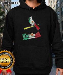 Stylish Hot St. Louis Cardinals baseball hoodie featuring a vibrant Mexican flag design, perfect for fans and fashion lovers.
