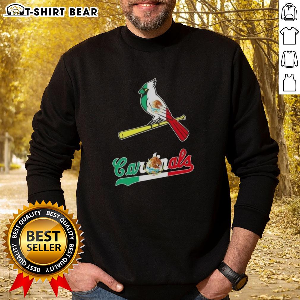 Hot St.Louis Cardinals Baseball X Mexican Flag Sweatshirt Hot St. Louis Cardinals baseball sweatshirt featuring vibrant Mexican flag design, perfect for fans and stylish comfort.