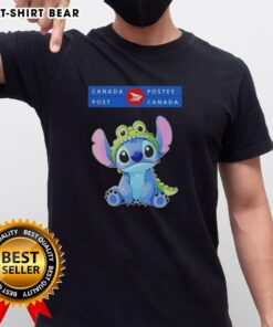 Hot Stitch Cosplay Crocodile X Canada Post T-Shirt featuring vibrant graphics and unique design for fans and collectors.