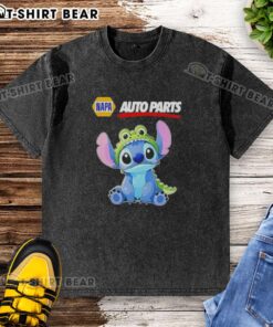 Hot Stitch Cosplay Crocodile X Napa Auto Parts washed t-shirt featuring vibrant graphics and a comfortable fit.
