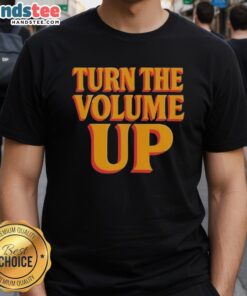 Hot Turn The Volume Up Zohran Mamdani T-Shirt featuring bold graphics and vibrant colors, perfect for fans and activists.