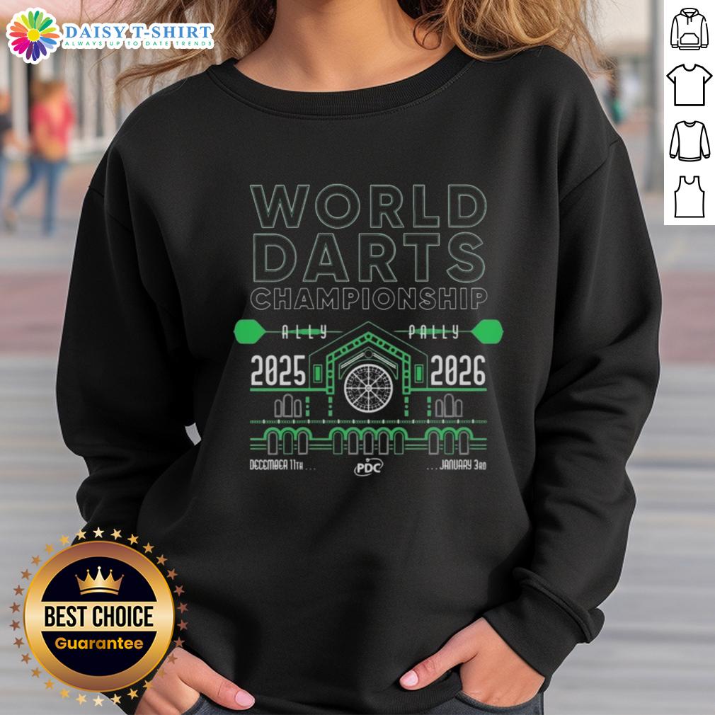Hot World Darts Championship 2025 2026 Sweatshirt Stylish Hot World Darts Championship 2025-2026 sweatshirt featuring vibrant graphics and comfortable fit for fans.