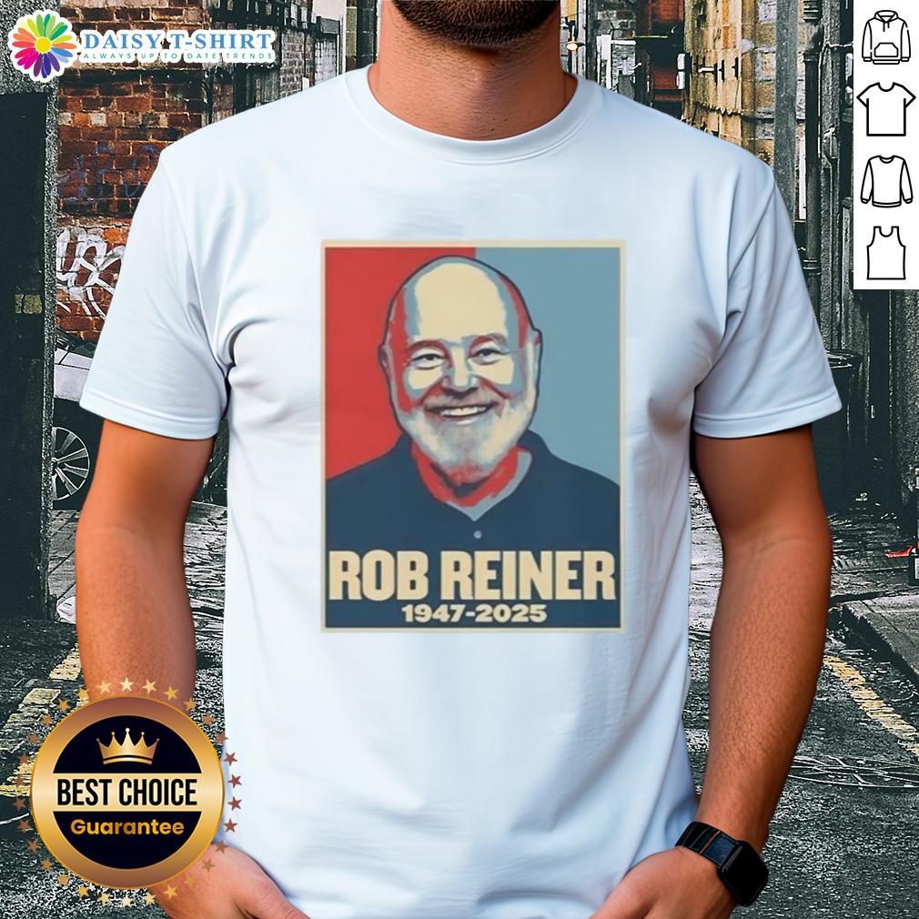 Good Rest In Peace Rob Reiner 1947 2025 Retro T Shirt Good Rest In Peace Rob Reiner 1947-2025 retro t-shirt featuring a vintage design, perfect for fans and collectors.